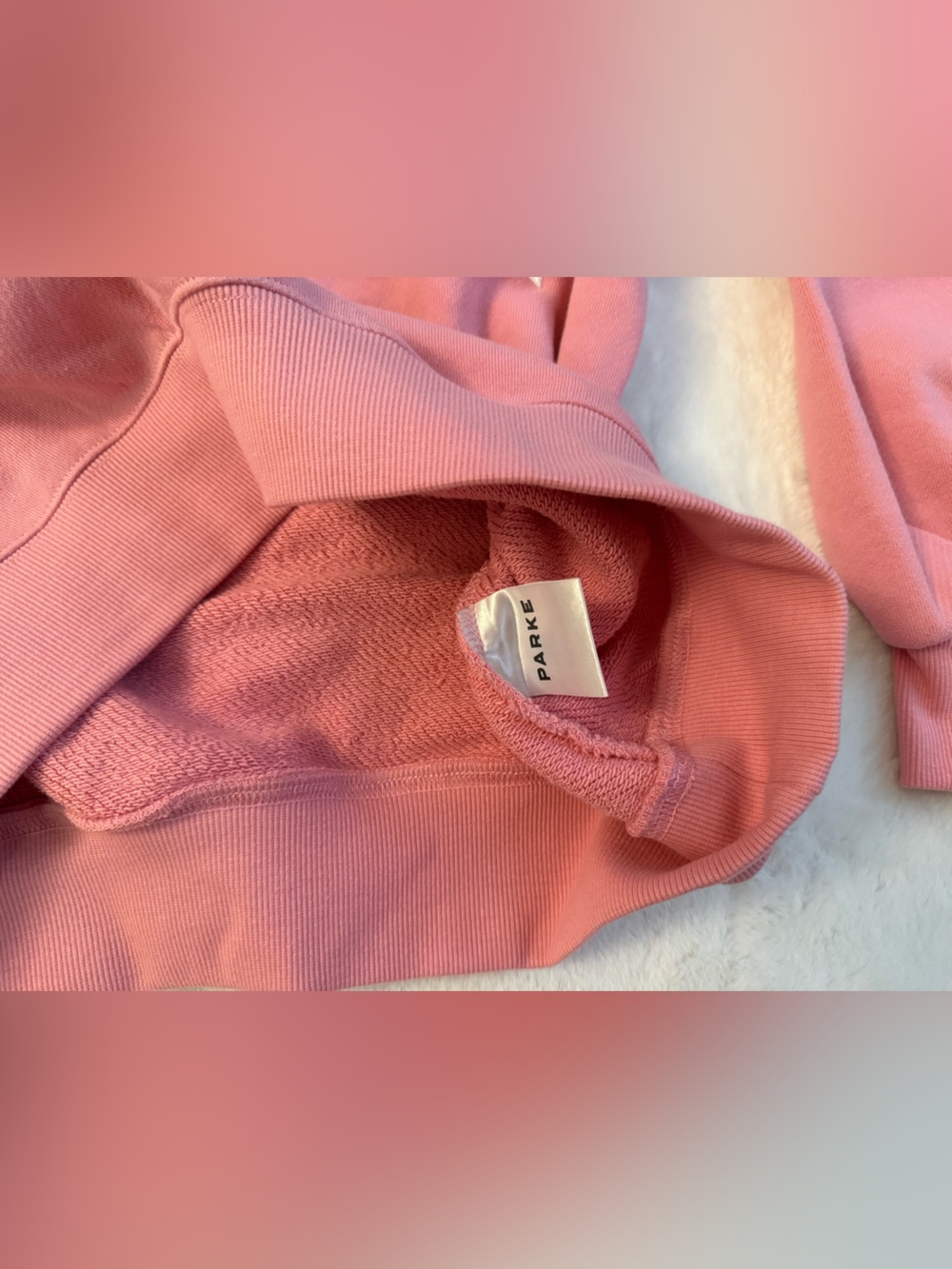 PARKE Varsity Sweatshirt Heritage Starburst Summerland Collection S/M NWT - Picture 7 of 9